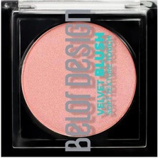 Belor Design  Velvet Touch Allık TON:101 Delicate Peach
