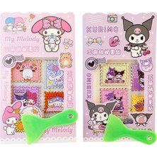 Kuromi ve My Melody Pul Sticker