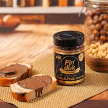 Pinduk %50 Fındıklı Premium Kakaolu Fındık Kreması - 330 gr Glutensiz, Palm Yağı İçermez, Katkı Maddesi ve Koruyucu İçermez
