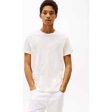 Tommy Hilfiger Tjm Slım Bubble Prınt Ss Tee Ext