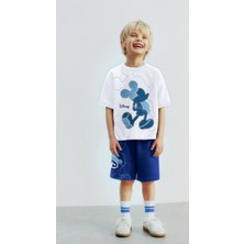 Boobearkids Erkek Çocuk Yazlık Mickey Mouse Jean Detail Set