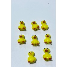 Hayalperest Boncuk Sarı Murano Cam Boncuk Ördek 1 Adet