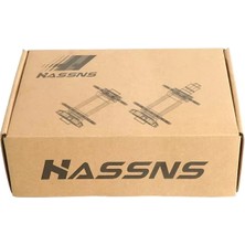 Hassns Pro 7 Rainbow Ön + Arka Bisiklet Jant Göbek Seti