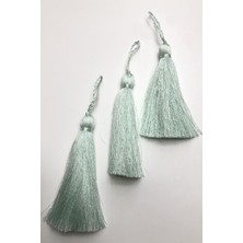 Hayalperest Boncuk Su Yeşili Tekli  Püskül 10 cm 1 Adet