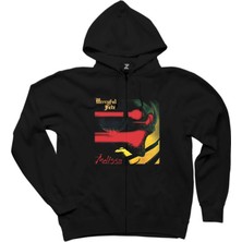 Mercyful Fate Melissa Siyah Fermuarlı Kapşonlu Sweatshirt