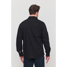 YXC Trend Maker Erkek Mint Slim Fit Dar Kalıp Pamuklu Kot Gömlek