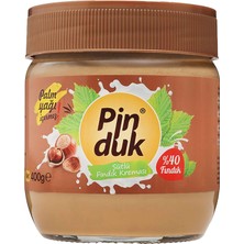 Pinduk Sütlü Fındık Kreması 400GR, Palm Yağı, Trans Yağ İçermez, Renklendirici İçermez