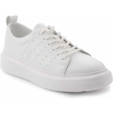 Slope Yüksek Taban Hafif  Deri Erkek Sneaker 3382