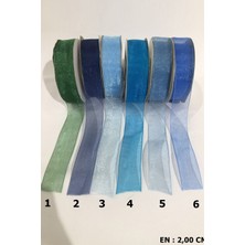 Hayalperest Boncuk Organze Kurdela 2 cm