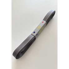 Hayalperest Boncuk Koyu Gri Grogren Kurdele 1 cm 10 mt