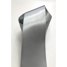 Hayalperest Boncuk Gri Renk Saten 6 cm Kurdele