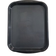 Siyah Abs Plastik Servis Tepsisi 37*53 cm