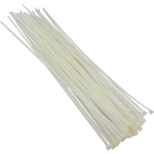 20 cm 3.6 mm Beyaz Kablo Baği (100LÜ Paket)