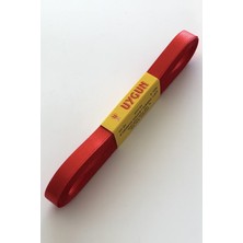 Hayalperest Boncuk Kırmızı Saten Kurdele 1 cm
