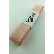 Ulutaş Yavruağzı Şerit Baskılı Grogren Kurdele 2,5 cm
