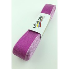 Ulutaş Fuşya Simli Kurdele 2,5 cm