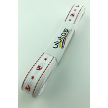 Ulutaş Kırmızı Çapa Desenli Grogren Kurdele 1,5 cm