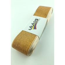 Ulutaş Turuncu Simli Kurdele 4 cm