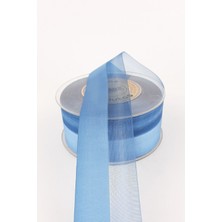 Ulutaş Indigo Mavi Su Yolu Kurdele 4 cm