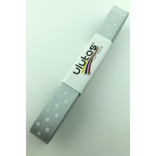 Ulutaş Gri Puantiyeli Grogren Kurdele 1.5 cm