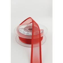 Geniş Organzeli Saten Kurdele 20 mt 2,5 cm