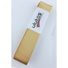 Ulutaş Hardal Sarısı Saten Kurdele 3 cm 10 mt