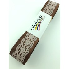 Ulutaş Desenli Saten Kurdele 2,5 cm