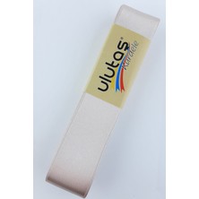 Ulutaş Açık Pudra Saten Kurdele 3 cm 10 mt