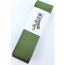 Ulutaş Zeytin Yeşili Saten Kurdele 4 cm 10 mt