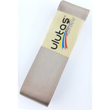 Ulutaş Koyu Vizon Saten Kurdele 4 cm 10 mt