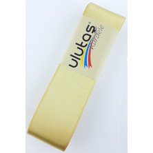 Ulutaş Bal Rengi Saten Kurdele 4 cm 10 mt