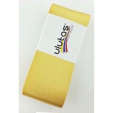Ulutaş Saten Koyu Sarı Kurdele 6 cm 10 mt
