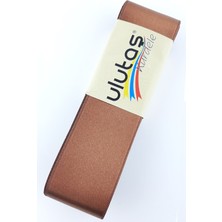 Ulutaş Kahve  Saten Kurdele 4 cm 10 mt