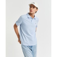Gant Erkek Mavi Regular Fit Polo 2210.457