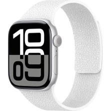 AktarMobile Apple Watch 6 5 4 3 2 1 Se 38 40 mm Uyumlu Magnetik Silikon Kordon Deri Görünümlü Mıknatıslı Kayış