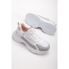 Morscho Kadın Kalın Tabanlı Hafif Spor Ayakkabı Sneaker
