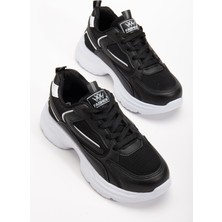 Morscho Kadın Kalın Tabanlı Hafif Spor Ayakkabı Sneaker