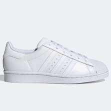 adidas Superstar Womens Leather Sneaker White  Kadın Günlük Spor Ayakkabı Beyaz