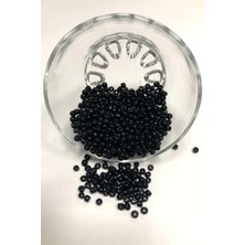 Hayalperest Boncuk Siyah Kum Boncuk Orta Boy 4 mm 50 gr