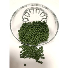 Hayalperest Boncuk Orta Yeşil Kum Boncuk Orta Boy 4 mm 50 gr