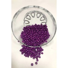 Hayalperest Boncuk Mor Kum Boncuk Orta Boy 4 mm 50 gr