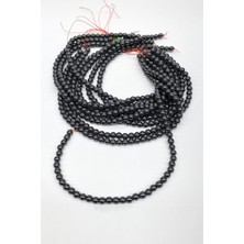 Hayalperest Boncuk Hematit Taş Boncuk 8 mm