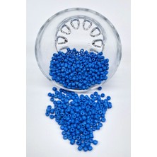 Hayalperest Boncuk Mat Mavi Kum Boncuk 4 mm