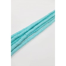 Hayalperest Boncuk Açık Mavi 6 mm Fimo Boncuk