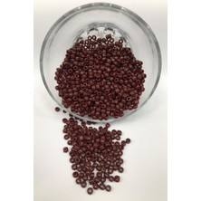Hayalperest Boncuk Koyu Bordo Kum Boncuk 4 mm 50 gr