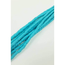 Hayalperest Boncuk Turkuaz 4 mm Fimo Boncuk