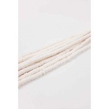 Hayalperest Boncuk Beyaz Hamur Boncuk Fimo