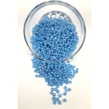 Hayalperest Boncuk Parlak Mavi Kum Boncuk 4 mm 50 gr