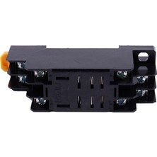 Tadibabas 2x LY2NJ HH62P-L JQX-13F 220V Ac Bobin Dpdt Röle 8 Pin, PTF08A Soketli (Yurt Dışından)