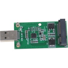 Tadibabas Adet Mini USB 3.0 - Pcıe Msata Harici SSD Pcba Dönüştürücü Adaptör Kartı (Yurt Dışından)
